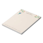 Veilchenohrkolibri notizblock (Rotiert)