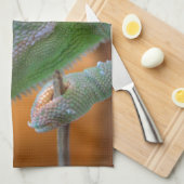 Veiled Chameleon Handtuch (Viertel Falte)