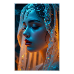 Veiled Dreamlight Glow Poster