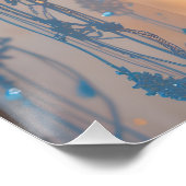 Veiled Ember Serenity Poster (Ecke)