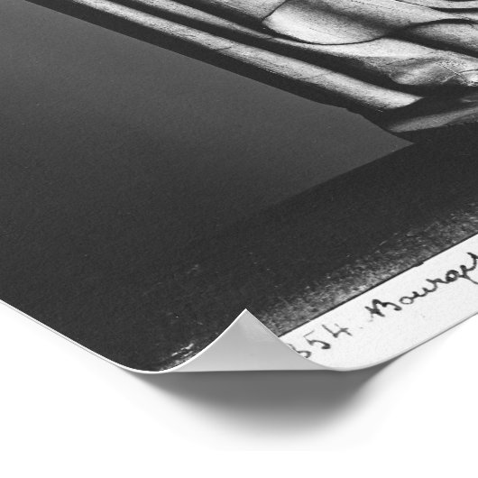 Veiled Mourner Poster (Ecke)