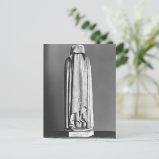 Veiled Mourner Postkarte (Stehend Vorderseite)