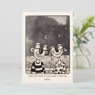 Veilenkarte aus der Liebe Feiertagskarte