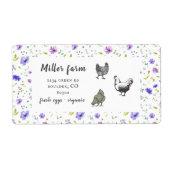 Veilgarten Blumengarten rustikale Dreheier-Karton (Vorne)