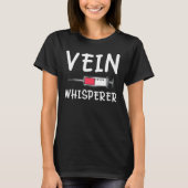Vein Whisperer Phlebotomist Phlebotomie Kit Funny  T-Shirt (Vorderseite)