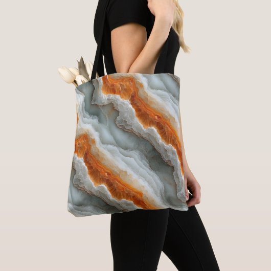 Veined Quarz Rock Pattern Tasche (Von Nahem)