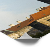 Veit-Kathedrale und Prager Burg Poster (Ecke)