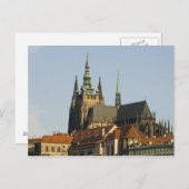Veit-Kathedrale und Prager Burg Postkarte (Vorne/Hinten)