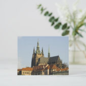 Veit-Kathedrale und Prager Burg Postkarte (Stehend Vorderseite)