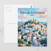 Vejer de la Frontera Spanien Postkarte (Vorne/Hinten)