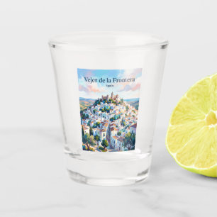 Vejer de la Frontera Spanien Schnapsglas