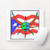 vejigante Maske Mousepad (Mit Mouse)