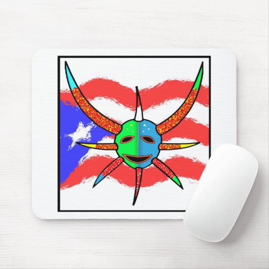 vejigante Maske Mousepad (Mit Mouse)