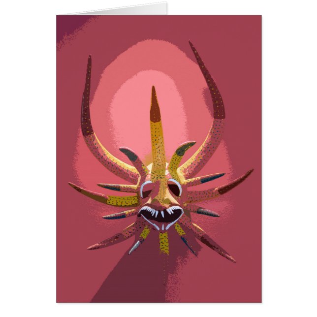 Vejigante Maske von Puerto Rico (Vorne)