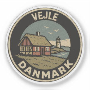 Vejle, Dänemark Aufkleber