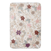 Vektor Blumenmuster Badematte (Vorderseite Vertikal)