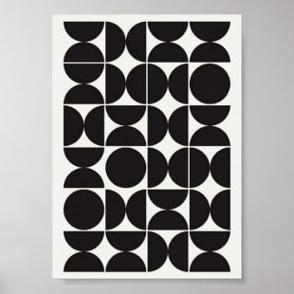 Vektor-Geometrie-Muster-Plakat Poster