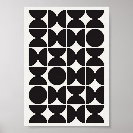 Vektor-Geometrie-Muster-Plakat Poster (Vorne)