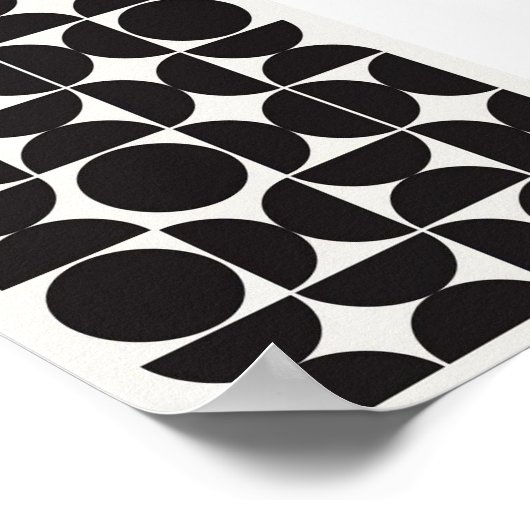 Vektor-Geometrie-Muster-Plakat Poster (Ecke)