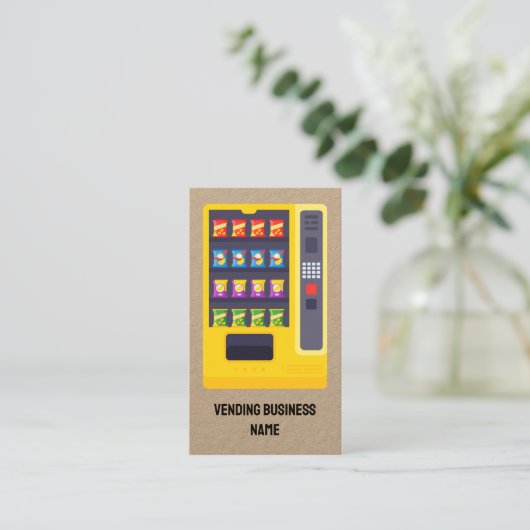 Vektor-Maschine für QR Kraft Visitenkarte (Stehend Vorderseite)