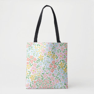 Vektor nahtloses florales farbenfrohes Muster auf Tasche