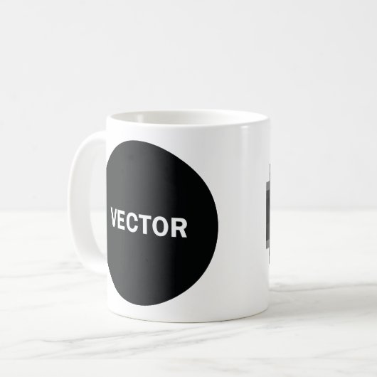 Vektor/Raster Kaffeetasse (Vorderseite Links)