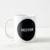 Vektor/Raster Kaffeetasse (Links)