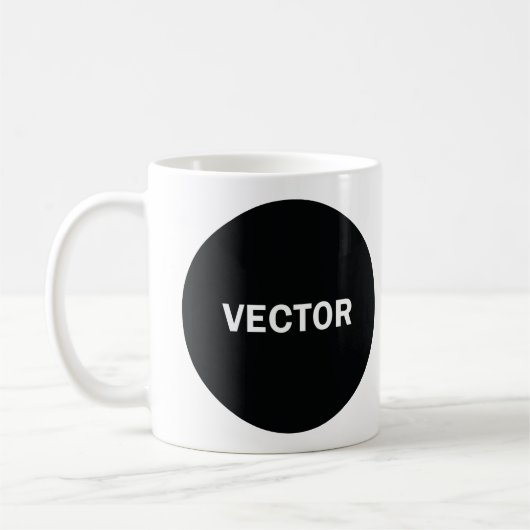 Vektor/Raster Kaffeetasse (Links)