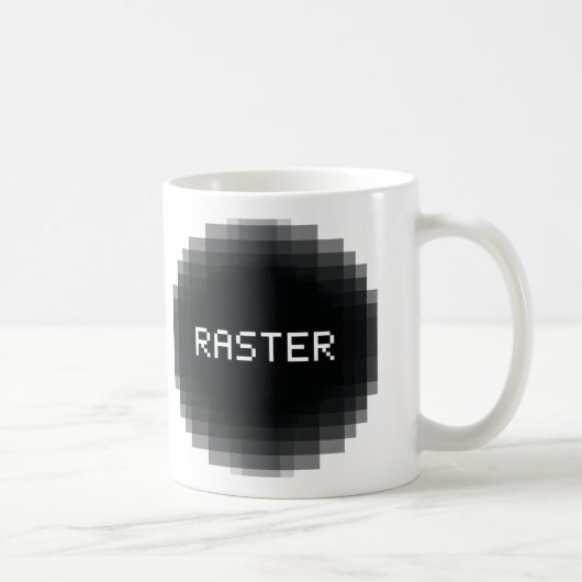 Vektor/Raster Kaffeetasse (Rechts)