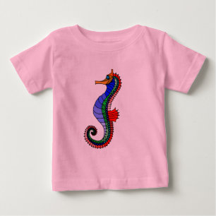 Vektor - Seepferd Baby T-shirt