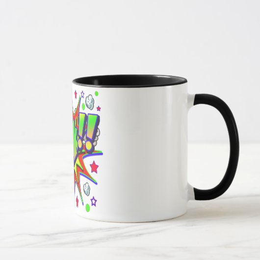 VektorComic-Buch ZONK Tasse (Rechts)