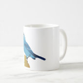 Vektordesign Vogel Kaffeetasse (VorderseiteRechts)