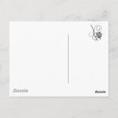 Vektoren - Happy Birthday - Maßgeschneidert Postkarte (Rückseite)