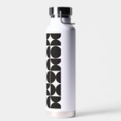 Vektorgeometrisches Muster Trinkflasche (Links)