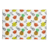 Vektorgraphik-nahtloses Muster Kissenbezug (Rückseite-Links)