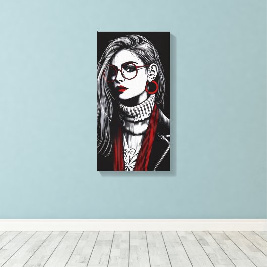 Vektorial Leinwanddruck (Insitu (Holzboden))