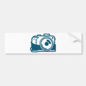 Vektorkamera-Ikone Autoaufkleber (Vorne)