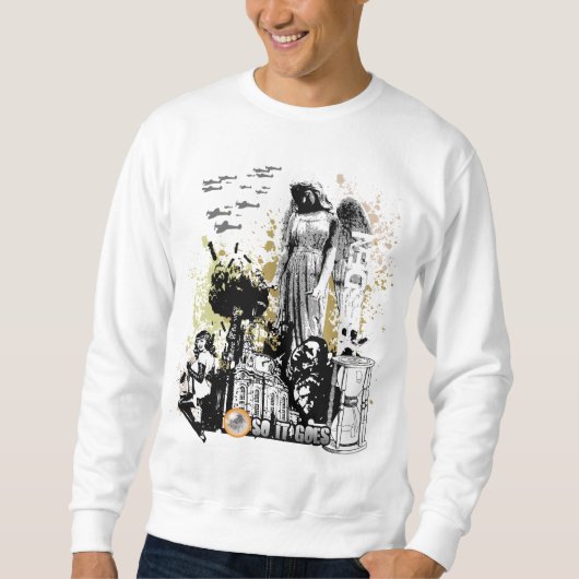 Vektorkunst des Schlachthaus-fünf Sweatshirt (Vorderseite)