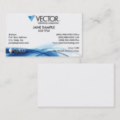 VektorMarketings-Geschäfts-Karte Visitenkarte (Vorne/Hinten)