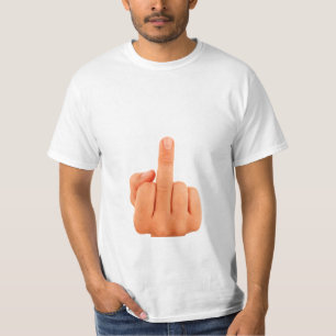 VektorMittelfinger T-Shirt