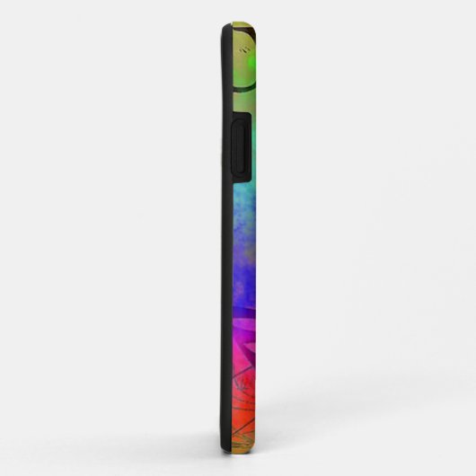 Vektormusik-Thema Case-Mate iPhone Hülle (Hinten/Rechts)