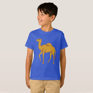 Vektorniedliches Kamel T-Shirt