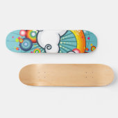 Vektorregenbogen Skateboard (Horizontal)