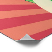 Vektorstrahlen Poster (Ecke)