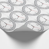 Vektoruhrentwurf Geschenkpapier (Ecke)