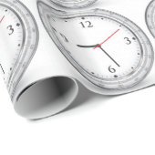 Vektoruhrentwurf Geschenkpapier (Rolleneckpunkt)