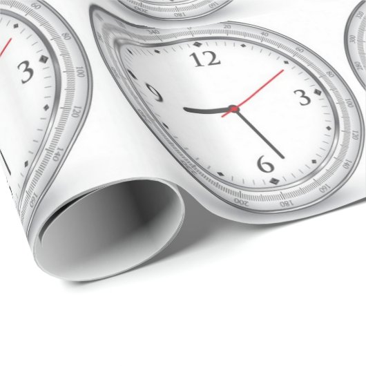 Vektoruhrentwurf Geschenkpapier (Rolleneckpunkt)