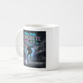 Vektra Shift - Concrete Pulse Kaffeetasse (Vorderseite Links)