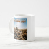Vektra Shift - Sahara Black Light Dance Trance Kaf Kaffeetasse (Vorderseite Links)