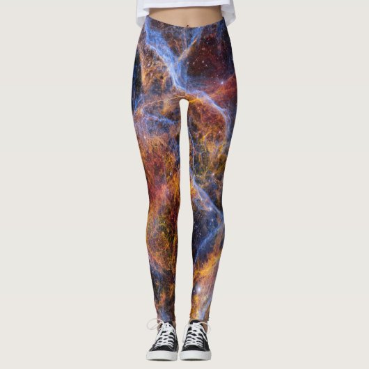 Vela Supernova Remnant Leggings (Vorderseite)